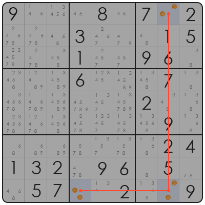 sudoku x wing